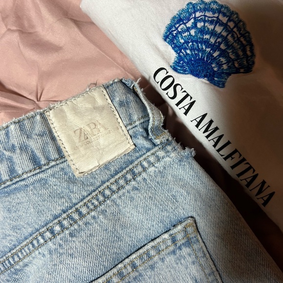 ZARA Light Blue Denim Jeans - Picture 5 of 7